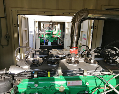 MILAN.COM250KW/400V陆用发电机应用于中石化项目