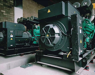 MILAN.COM2000KW /10.5KV高压发电机用于广西南宁数据中心项目